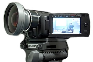 Canon HG20 HD Camcorder with wide angle lense